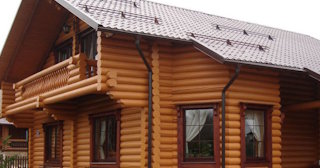 Строительство дома из оцилиндрованного бревна в Кунгуре - от 135616 рублей